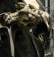 Troyes - Cathedrale - Gargouille, demon ou monstre